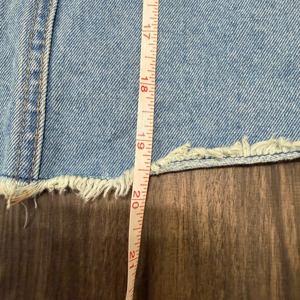 Harry Potter Crop Denim Jacket Master of Death‎ Deathly Hallows Ravenclaw Size M - Picture 6 of 6
